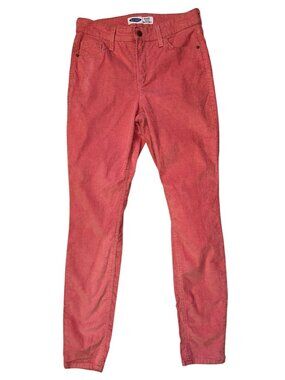 Old Navy Rockstar Super Skinny High Rise Corduroy Pants Size 6 Wild Child Indie